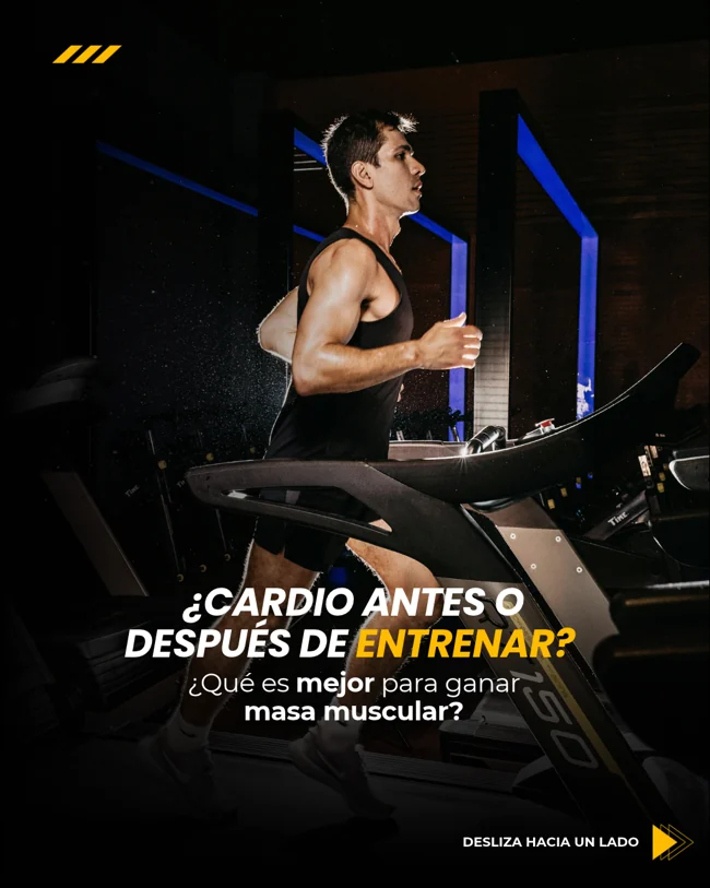 Cardio antes o después de entrenar